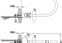 Смеситель Zenta Flex Z0701_R для кухонной мойки