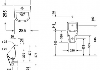 ������� Duravit D-Code 0828300000 � ������� �������� ����