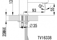 Смеситель Zenta Celeste Z0306_R для раковины