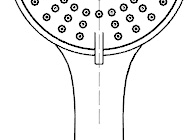 Душевая лейка Am.Pm Drive F0200400