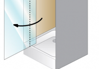 Душевая дверь в нишу Kolpa San Orion TV/O 90