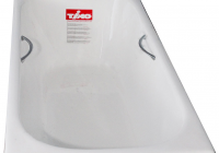 Чугунная ванна Timo Standart 3V 170x75 с ручками