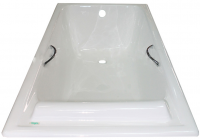 Чугунная ванна Timo Tarmo 170x75 с ручками