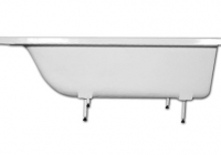 Ванна из литьевого мрамора Фэма Алессандрия (слив-перелив золото)