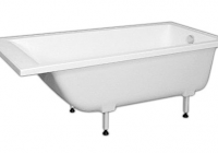 Ванна из литьевого мрамора Фэма Алессандрия (слив-перелив золото)