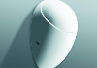 Писсуар Laufen Alessi 4097.1.400.415.1 подвесной, с крышкой, с "мухой"