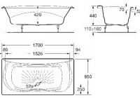 �������� ����� Roca Akira 23257000R (170�80)