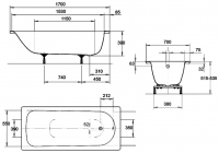 �������� ����� Kaldewei Eurowa 312