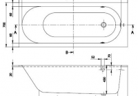 Ванна из литьевого мрамора Villeroy & Boch Oberon BQ177OBE2V-01