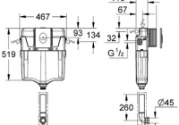 ������� ����� �������� ������� Grohe GD 2 110905