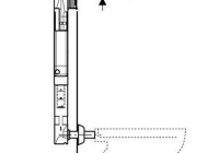 Смывной бачок скрытого монтажа Geberit UP720 109.771.00.1 для унитазов