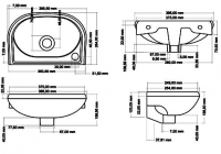 Рукомойник Santek Бриз 40 (L)