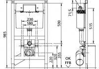 ������� ����������� ��� ��������� �������� Sanit 995N 90.702.00.T