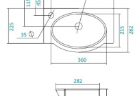 Рукомойник Santek Форум WH110542 (L)