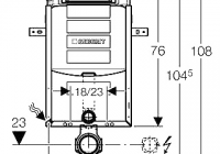 ������� ����� �������� ������� Geberit Kombifix 110.350.00.5 ��� ��������