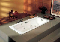 Стальная ванна Roca Swing 170 см